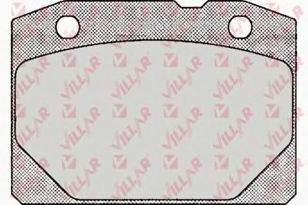 VILLAR 626.0127 Тормозные колодки для LADA ZHIGULI (Лада Зхигули) VILLAR 626.0127 Тормозные колодки для LADA ZHIGULI (Лада Зхигули)
