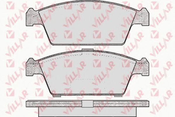 VILLAR 626.0213 Тормозные колодки для DAEWOO (Дэу) VILLAR 626.0213 Тормозные колодки для DAEWOO (Дэу)