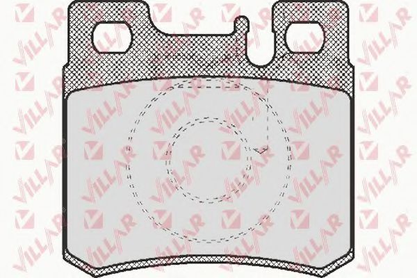 VILLAR 626.0428 Тормозные колодки для MERCEDES-BENZ E-CLASS (Мэрcэдэс-бэнз Е класс) VILLAR 626.0428 Тормозные колодки для MERCEDES-BENZ E-CLASS (Мэрcэдэс-бэнз Е класс)