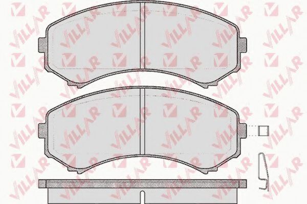 VILLAR 626.0569 Тормозные колодки для MAZDA BONGO FREDA (Мазда Бонго фрэда) VILLAR 626.0569 Тормозные колодки для MAZDA BONGO FREDA (Мазда Бонго фрэда)