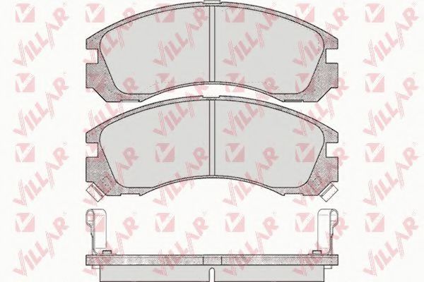 VILLAR 626.0578 Тормозные колодки для MITSUBISHI COLT/RODEO (Митсубиши/митсубиси Cолт/родэо) VILLAR 626.0578 Тормозные колодки для MITSUBISHI COLT/RODEO (Митсубиши/митсубиси Cолт/родэо)