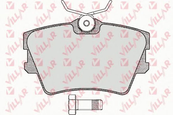 VILLAR 626.0616 Тормозные колодки для VOLKSWAGEN (Фольксваген) VILLAR 626.0616 Тормозные колодки для VOLKSWAGEN (Фольксваген)