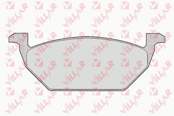 VILLAR 626.0668 Тормозные колодки для VOLKSWAGEN (Фольксваген) VILLAR 626.0668 Тормозные колодки для VOLKSWAGEN (Фольксваген)