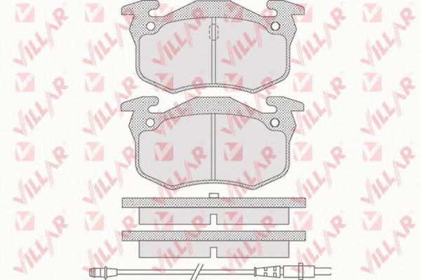VILLAR 626.0738 Тормозные колодки для RENAULT SUPER 5 (Рено Супэр 5) VILLAR 626.0738 Тормозные колодки для RENAULT SUPER 5 (Рено Супэр 5)