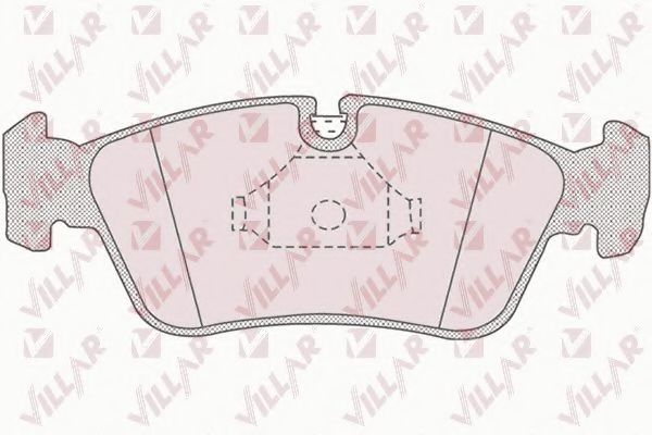 VILLAR 626.0757 Тормозные колодки для BMW 3 (Бмв 3) VILLAR 626.0757 Тормозные колодки для BMW 3 (Бмв 3)