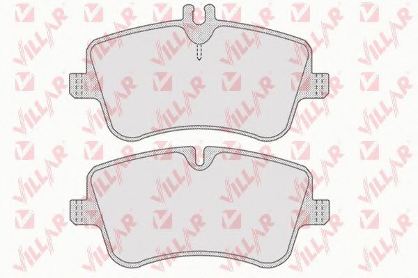 VILLAR 626.0767 Тормозные колодки для MERCEDESBENZ (Мерседес бенц) VILLAR 626.0767 Тормозные колодки для MERCEDESBENZ (Мерседес бенц)