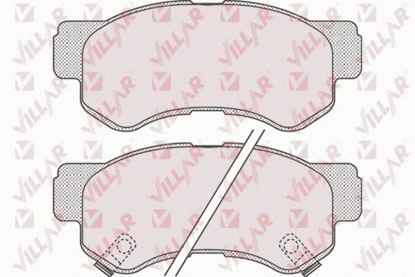 VILLAR 626.0847 Тормозные колодки для HYUNDAI SONATA III (Хендай Соната 3) VILLAR 626.0847 Тормозные колодки для HYUNDAI SONATA III (Хендай Соната 3)