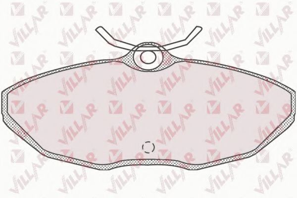 VILLAR 626.0854 Тормозные колодки для LINCOLN (Линcолн) VILLAR 626.0854 Тормозные колодки для LINCOLN (Линcолн)