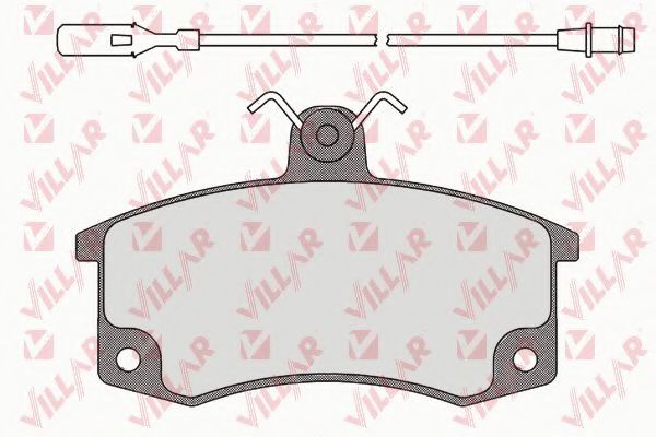 VILLAR 626.0988 Тормозные колодки для ZAZ (Заз) VILLAR 626.0988 Тормозные колодки для ZAZ (Заз)