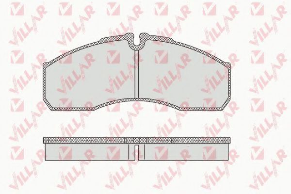 VILLAR 626.1109 Тормозные колодки для NISSAN ATLEON (Ниссан Атлеон) VILLAR 626.1109 Тормозные колодки для NISSAN ATLEON (Ниссан Атлеон)