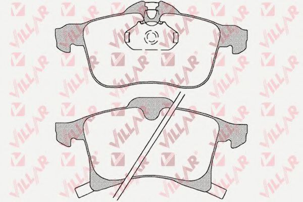 VILLAR 626.1197 Тормозные колодки для CHEVROLET VIVA (Шевроле Vиvа) VILLAR 626.1197 Тормозные колодки для CHEVROLET VIVA (Шевроле Vиvа)