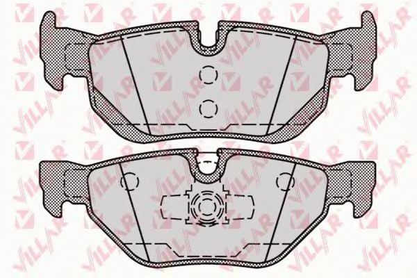 VILLAR 626.1252 Тормозные колодки для BMW (Бмв) VILLAR 626.1252 Тормозные колодки для BMW (Бмв)