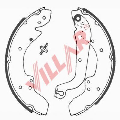 VILLAR 629.0501 Тормозные колодоки для FIAT DUCATO (Фиат Дукато) VILLAR 629.0501 Тормозные колодоки для FIAT DUCATO (Фиат Дукато)