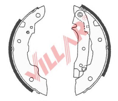 VILLAR 629.0515 Тормозные колодоки для RENAULT (Рено) VILLAR 629.0515 Тормозные колодоки для RENAULT (Рено)