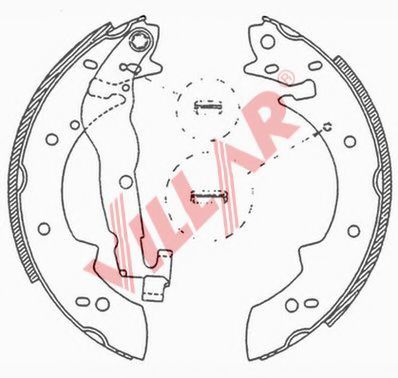 VILLAR 629.0524 Тормозные колодоки для BMW 3 (Бмв 3) VILLAR 629.0524 Тормозные колодоки для BMW 3 (Бмв 3)
