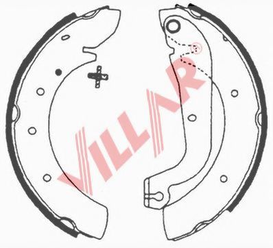 VILLAR 629.0603 Тормозные колодоки для FIAT DUCATO (Фиат Дукато) VILLAR 629.0603 Тормозные колодоки для FIAT DUCATO (Фиат Дукато)