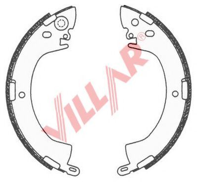 VILLAR 629.0674 Тормозные колодоки для MITSUBISHI COLT/RODEO (Митсубиши/митсубиси Cолт/родэо) VILLAR 629.0674 Тормозные колодоки для MITSUBISHI COLT/RODEO (Митсубиши/митсубиси Cолт/родэо)