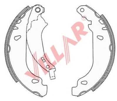 VILLAR 629.0690 Тормозные колодоки для PEUGEOT (Пежо) VILLAR 629.0690 Тормозные колодоки для PEUGEOT (Пежо)