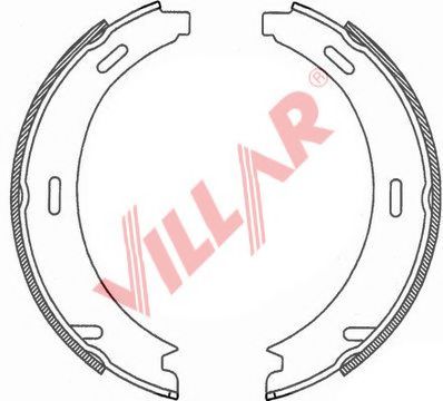 VILLAR 629.0746 Тормозные колодоки для MERCEDES-BENZ E-CLASS (Мэрcэдэс-бэнз Е класс) VILLAR 629.0746 Тормозные колодоки для MERCEDES-BENZ E-CLASS (Мэрcэдэс-бэнз Е класс)