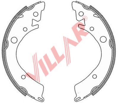 VILLAR 629.0802 Тормозные колодоки для HONDA ACCORD II (Хонда Аccорд 2) VILLAR 629.0802 Тормозные колодоки для HONDA ACCORD II (Хонда Аccорд 2)