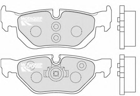 MOTAQUIP LVXL1258 Тормозные колодки для BMW (Бмв) MOTAQUIP LVXL1258 Тормозные колодки для BMW (Бмв)
