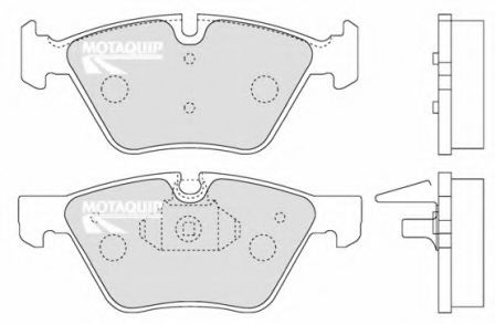 MOTAQUIP LVXL1292 Тормозные колодки для BMW (Бмв) MOTAQUIP LVXL1292 Тормозные колодки для BMW (Бмв)