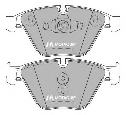 MOTAQUIP LVXL1411 Тормозные колодки для BMW (Бмв) MOTAQUIP LVXL1411 Тормозные колодки для BMW (Бмв)