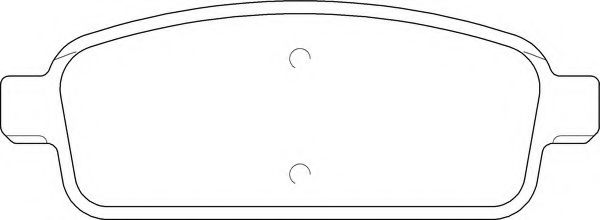 MOTAQUIP LVXL1626 Тормозные колодки для OPEL (Опель) MOTAQUIP LVXL1626 Тормозные колодки для OPEL (Опель)