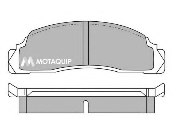 MOTAQUIP LVXL192 Тормозные колодки для FORD FIESTA (Форд Фиэста) MOTAQUIP LVXL192 Тормозные колодки для FORD FIESTA (Форд Фиэста)