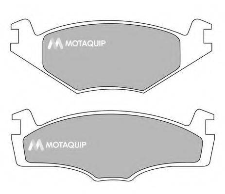 MOTAQUIP LVXL377 Тормозные колодки для VOLKSWAGEN SCIROCCO (Фольксваген Сcироccо) MOTAQUIP LVXL377 Тормозные колодки для VOLKSWAGEN SCIROCCO (Фольксваген Сcироccо)