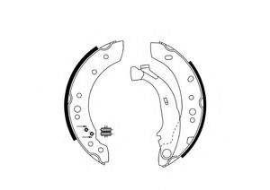 MOTAQUIP VBS662 Тормозные колодоки для CITROëN (Cитроëн) MOTAQUIP VBS662 Тормозные колодоки для CITROëN (Cитроëн)