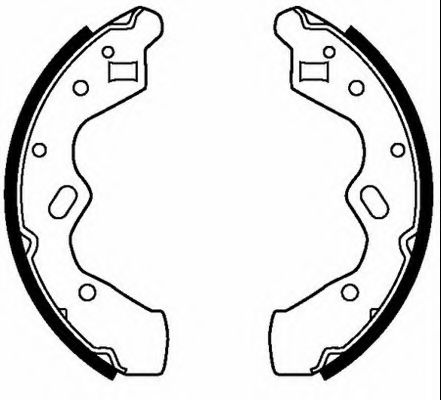 MOTAQUIP VBS706 Тормозные колодоки для MAZDA (Мазда) MOTAQUIP VBS706 Тормозные колодоки для MAZDA (Мазда)