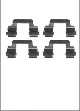 MOTAQUIP LVMK1102 Комплектующие, колодки дискового тормоза для VOLKSWAGEN T5 CARAVELLE (Фольксваген Т5 каравелла) MOTAQUIP LVMK1102 Комплектующие, колодки дискового тормоза для VOLKSWAGEN T5 CARAVELLE (Фольксваген Т5 каравелла)