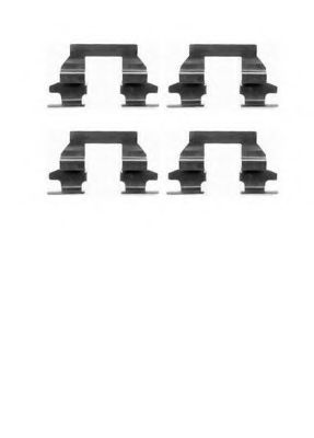 MOTAQUIP VMK938 Комплектующие, колодки дискового тормоза для RENAULT KOLEOS (Рено Колеос) MOTAQUIP VMK938 Комплектующие, колодки дискового тормоза для RENAULT KOLEOS (Рено Колеос)