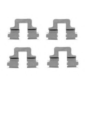 MOTAQUIP VMK958 Комплектующие, колодки дискового тормоза для AUDI A3 (Ауди А3) MOTAQUIP VMK958 Комплектующие, колодки дискового тормоза для AUDI A3 (Ауди А3)