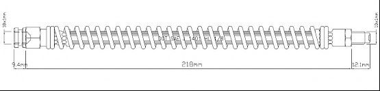 MOTAQUIP VBH1026 Тормозной шланг для MITSUBISHI IO (Митсубиши/митсубиси Ио) MOTAQUIP VBH1026 Тормозной шланг для MITSUBISHI IO (Митсубиши/митсубиси Ио)