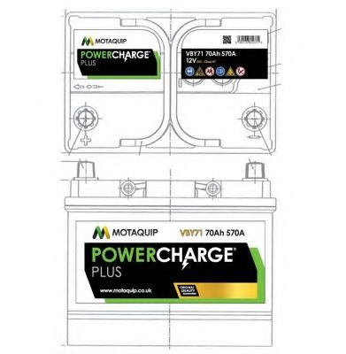 MOTAQUIP VBY71 Стартерная аккумуляторная батарея для MITSUBISHI ETERNA III (Митсубиши/митсубиси Этэрна 3) MOTAQUIP VBY71 Стартерная аккумуляторная батарея для MITSUBISHI ETERNA III (Митсубиши/митсубиси Этэрна 3)