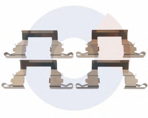 CARRAB BRAKE PARTS 2478 Комплектующие, колодки дискового тормоза для INFINITI QX (Инфинити Qx) CARRAB BRAKE PARTS 2478 Комплектующие, колодки дискового тормоза для INFINITI QX (Инфинити Qx)