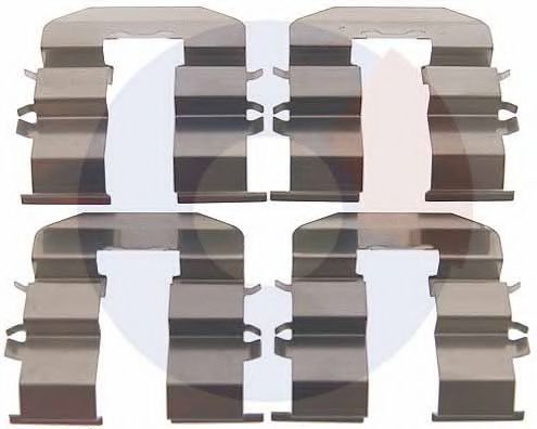 CARRAB BRAKE PARTS 2397 Комплектующие, колодки дискового тормоза для HYUNDAI I20 (Хендай И20)