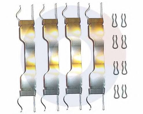 CARRAB BRAKE PARTS 2046 Комплектующие, колодки дискового тормоза для FIAT SUPERBRAVO (Фиат Супербраvо) CARRAB BRAKE PARTS 2046 Комплектующие, колодки дискового тормоза для FIAT SUPERBRAVO (Фиат Супербраvо)