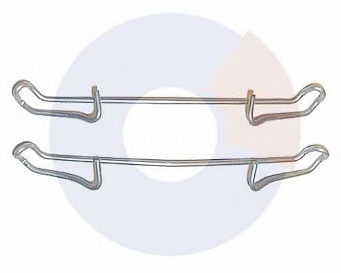 CARRAB BRAKE PARTS 2124 Комплектующие, колодки дискового тормоза для FORD ORION II (Форд Орион 2) CARRAB BRAKE PARTS 2124 Комплектующие, колодки дискового тормоза для FORD ORION II (Форд Орион 2)