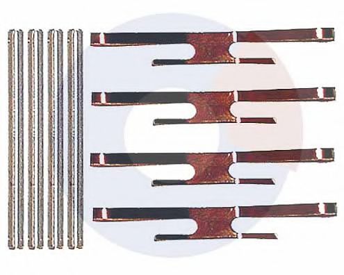 CARRAB BRAKE PARTS 2129 Комплектующие, колодки дискового тормоза для OPEL (Опель) CARRAB BRAKE PARTS 2129 Комплектующие, колодки дискового тормоза для OPEL (Опель)
