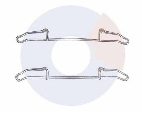 CARRAB BRAKE PARTS 2172 Комплектующие, колодки дискового тормоза для FORD FIESTA (Форд Фиэста) CARRAB BRAKE PARTS 2172 Комплектующие, колодки дискового тормоза для FORD FIESTA (Форд Фиэста)