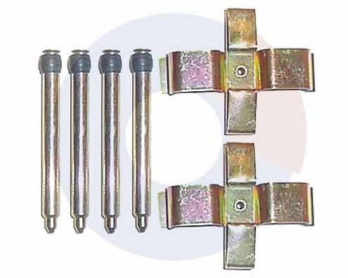 CARRAB BRAKE PARTS 2225 Комплектующие, колодки дискового тормоза для MERCEDES-BENZ C-CLASS (Мэрcэдэс-бэнз С класс) CARRAB BRAKE PARTS 2225 Комплектующие, колодки дискового тормоза для MERCEDES-BENZ C-CLASS (Мэрcэдэс-бэнз С класс)