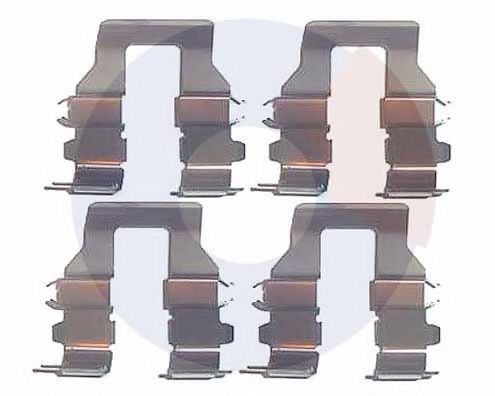 CARRAB BRAKE PARTS 2239 Комплектующие, колодки дискового тормоза для MITSUBISHI GALANT VI (Митсубиши/митсубиси Галант 6) CARRAB BRAKE PARTS 2239 Комплектующие, колодки дискового тормоза для MITSUBISHI GALANT VI (Митсубиши/митсубиси Галант 6)