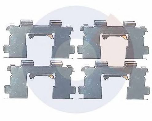 CARRAB BRAKE PARTS 2243 Комплектующие, колодки дискового тормоза для SUZUKI GRAND VITARA I (Сузуки Гранд витара 1) CARRAB BRAKE PARTS 2243 Комплектующие, колодки дискового тормоза для SUZUKI GRAND VITARA I (Сузуки Гранд витара 1)