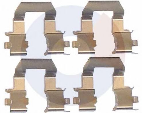 CARRAB BRAKE PARTS 2245 Комплектующие, колодки дискового тормоза для TOYOTA (Тойота/тоета) CARRAB BRAKE PARTS 2245 Комплектующие, колодки дискового тормоза для TOYOTA (Тойота/тоета)