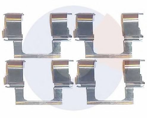 CARRAB BRAKE PARTS 2252 Комплектующие, колодки дискового тормоза для OPEL FRONTERA A (Опель Фронтера а) CARRAB BRAKE PARTS 2252 Комплектующие, колодки дискового тормоза для OPEL FRONTERA A (Опель Фронтера а)