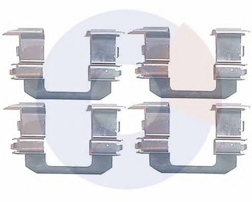 CARRAB BRAKE PARTS 2253 Комплектующие, колодки дискового тормоза для OPEL FRONTERA A (Опель Фронтера а) CARRAB BRAKE PARTS 2253 Комплектующие, колодки дискового тормоза для OPEL FRONTERA A (Опель Фронтера а)