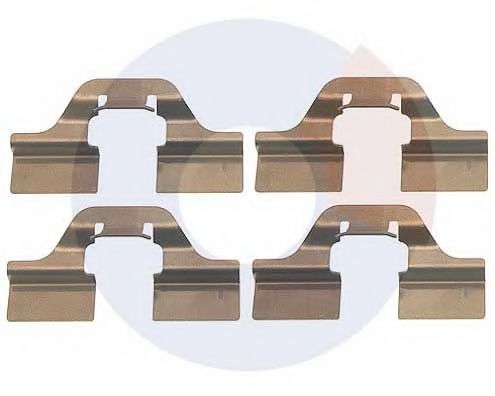 CARRAB BRAKE PARTS 2266 Комплектующие, колодки дискового тормоза для RENAULT MEGANE SCENIC (Рено Меган сценик) CARRAB BRAKE PARTS 2266 Комплектующие, колодки дискового тормоза для RENAULT MEGANE SCENIC (Рено Меган сценик)